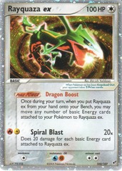 Rayquaza EX - 102/107 - Rare Holo EX